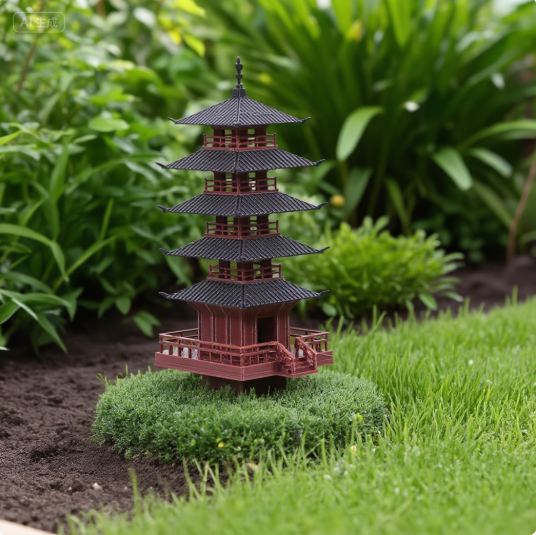 Bonsai Garden Chinese Garden - حديقة حوض السمك بونساي ديكور تمثال
