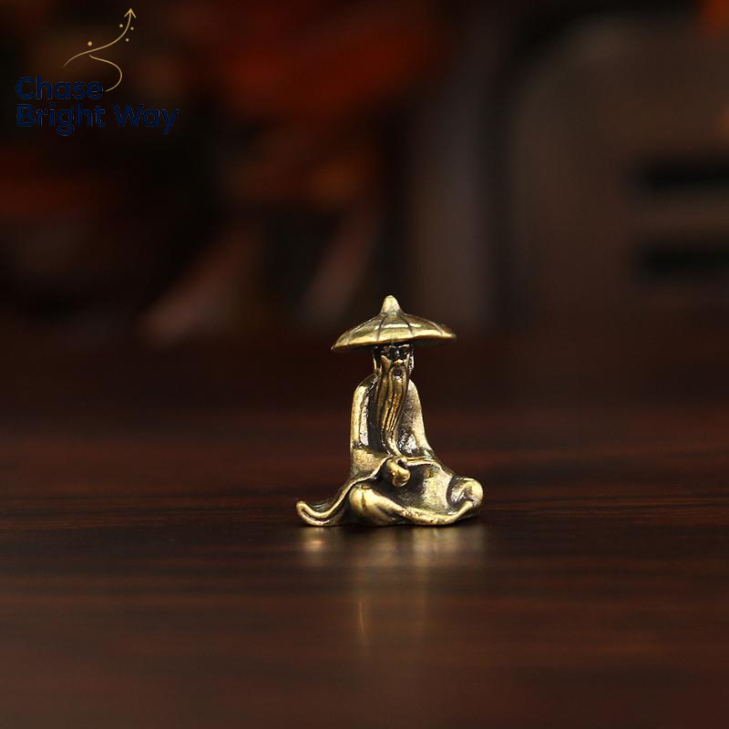 تمثال صغير على شكل صياد من الن - مراجعة Bonsai Garden Chinese Garden وسعره