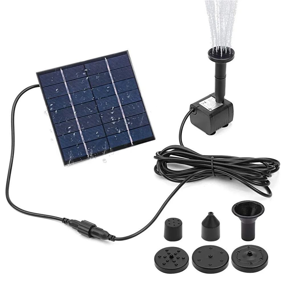 مضخة نافورات شمسية صغيرة ، مجم - مراجعة Bonsai Garden Fountain وسعره